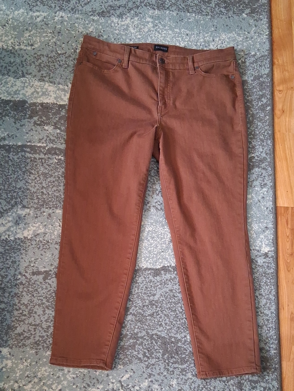 Talbots Women’s Brown Stretch Skinny Jeans
